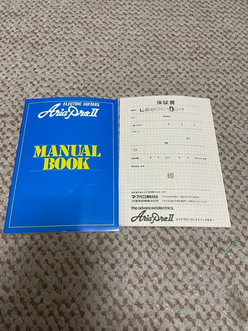 Aria Pro II LS-800VD CH 1980年代　ケース付き