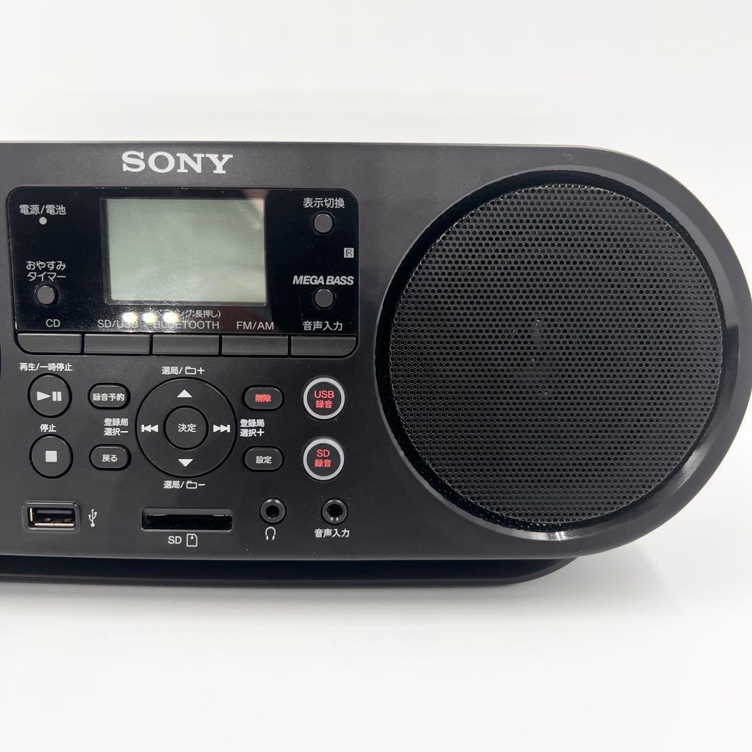 SONY ZS-RS81BT Bluetooth／CD／USB／SDラジオ 美品