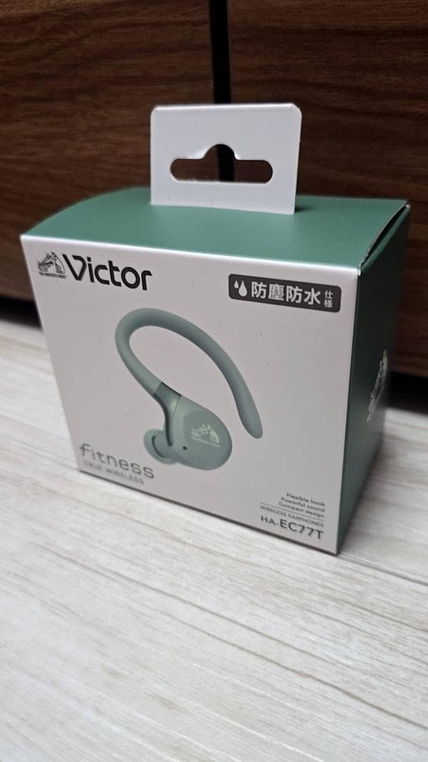 JVCケンウッド Victor HA-EC77T ワイヤレスイヤホン グリーン
