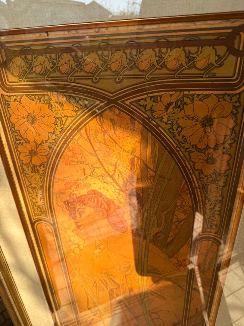 アルフォンスミュシャAlfons Mucha オリジナル　リトグラフ 1899年