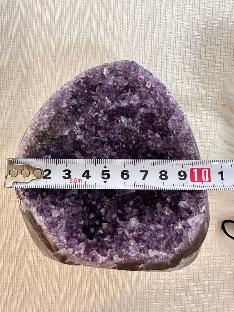 極美結晶✨ウルグアイ産アメジストドーム 約1.16kg 濃紫 天然石クラスター