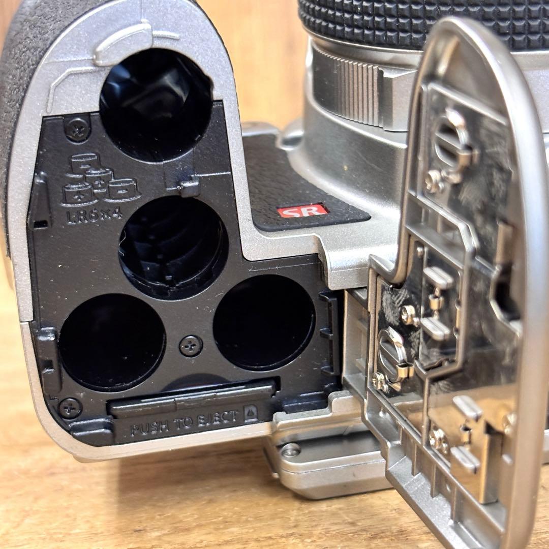 PENTAXペンタックス X-5 クラシックシルバー　単3型電池