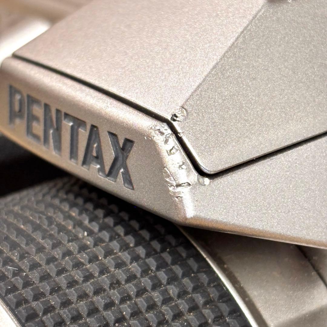 PENTAXペンタックス X-5 クラシックシルバー　単3型電池