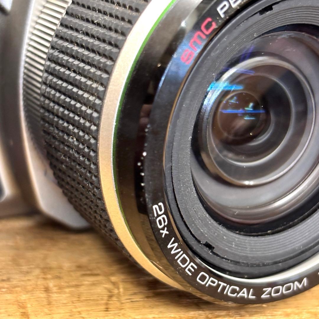 PENTAXペンタックス X-5 クラシックシルバー　単3型電池