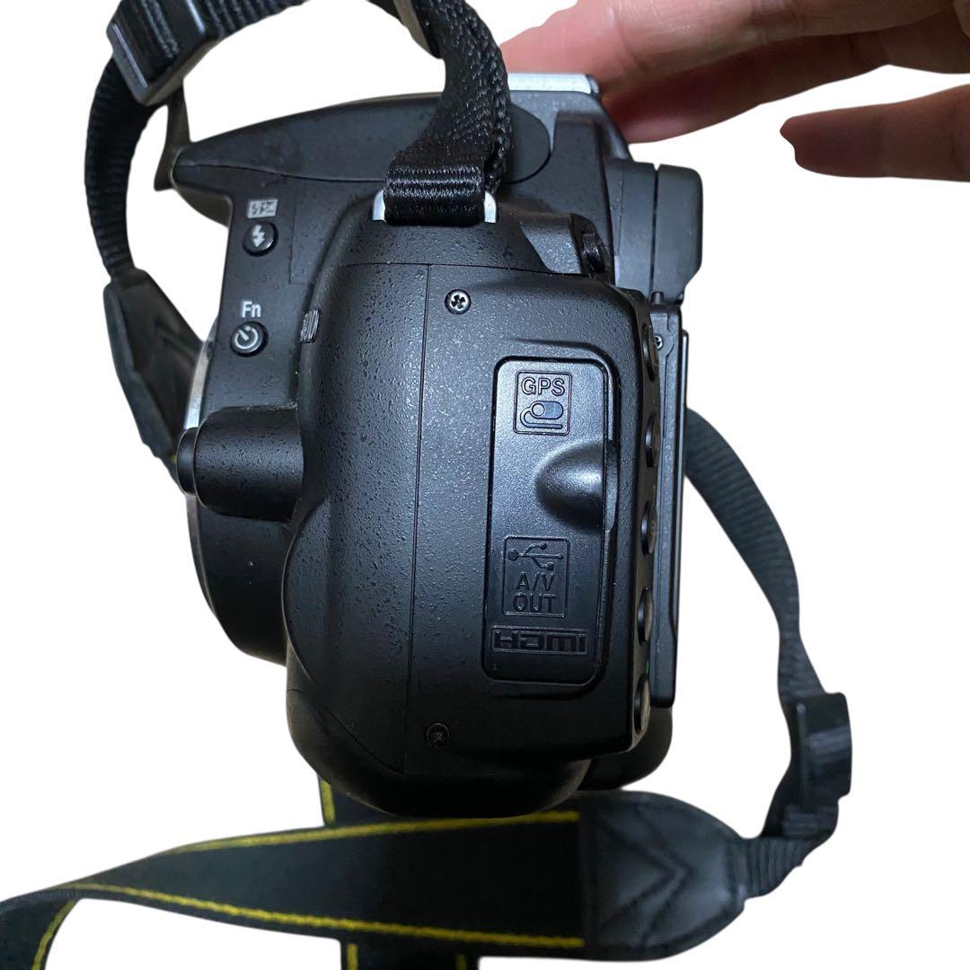 【美品】Nikon D5000 ダブルズームキット 付属品