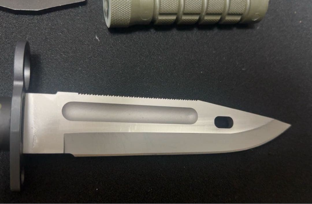 実物　BUCK188 セラコートカスタムナイフ m9 フロビス　サバイバルナイフ