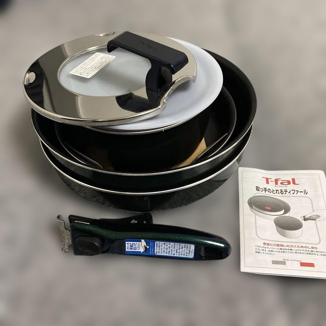 ☆新品未使用　取っ手のとれるティファール　7点セット