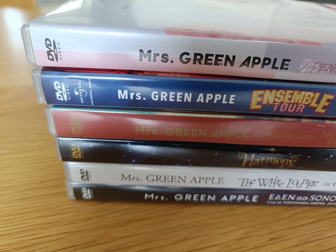 Mrs. GREEN APPLE グッズセット　DVD6枚　雑誌など
