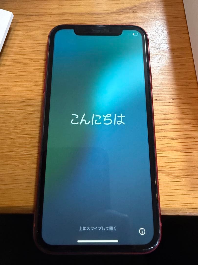 iPhone XR 64GB Product レッド SIMフリー 箱付き
