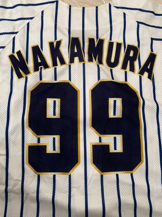 中村紀洋選手の実際着たユニフォーム