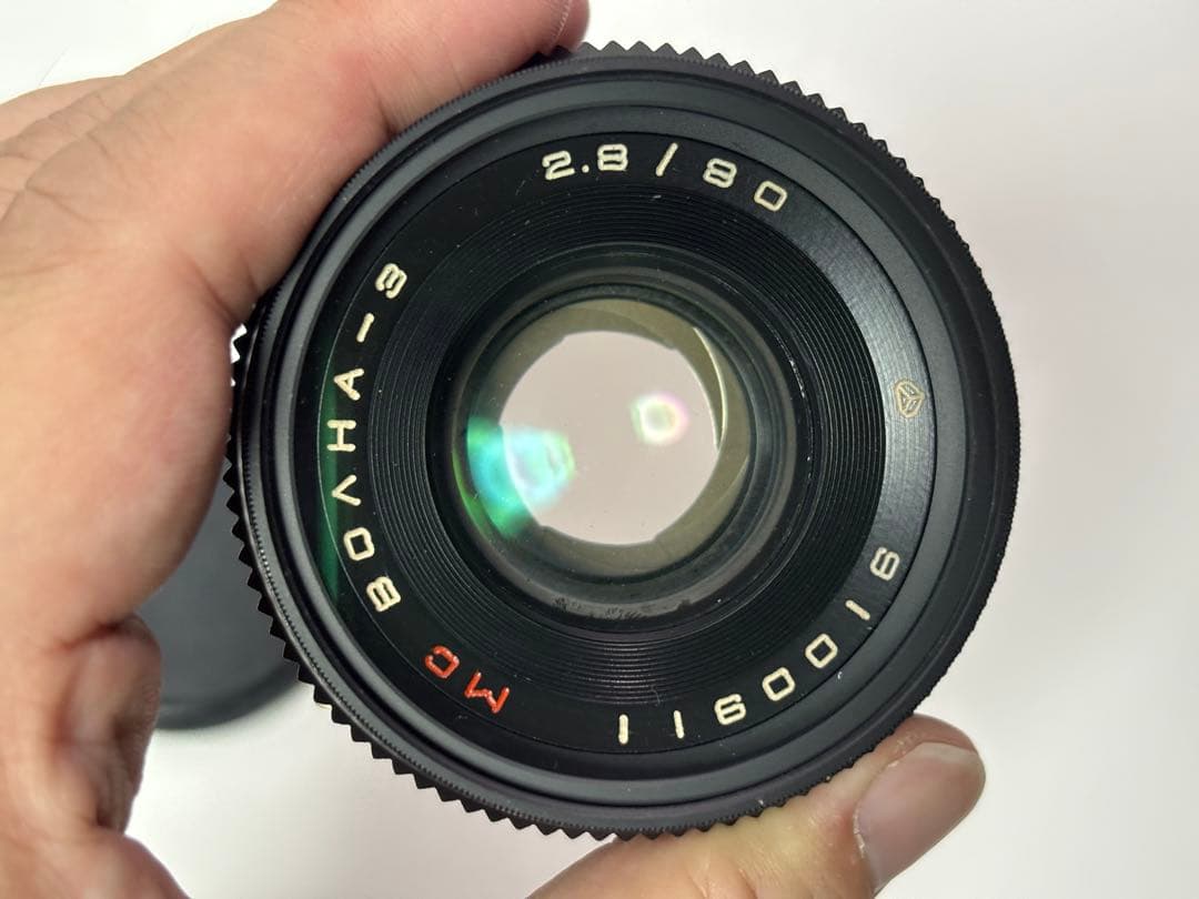 【追記、再出品】ボルハ-3 80mm f/2.8 レンズ　ペンタコンシックス