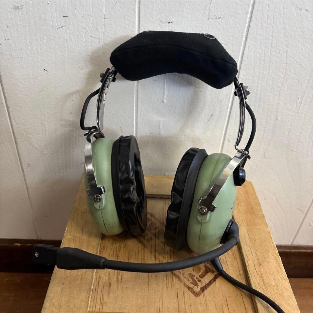 米軍実物　DAVID CLARK HEADSETヘッドセット　① 送料無料