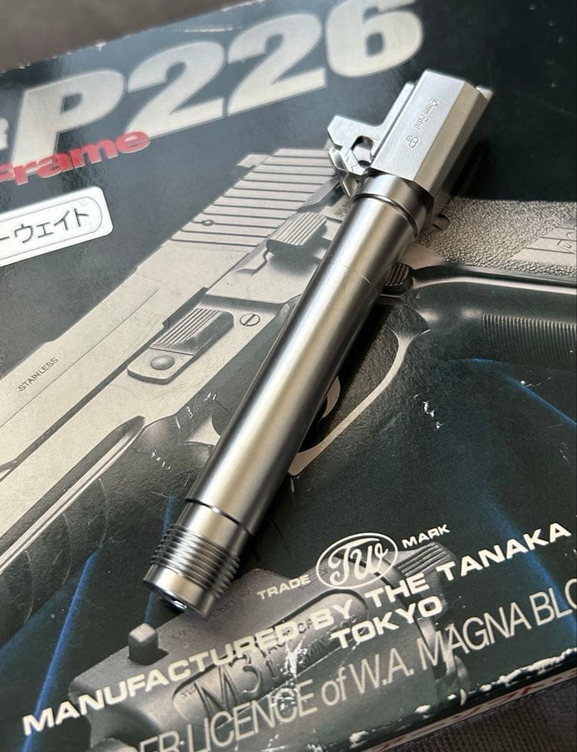【タカナ】SIG P226 ステンレスHW ガスブローバック