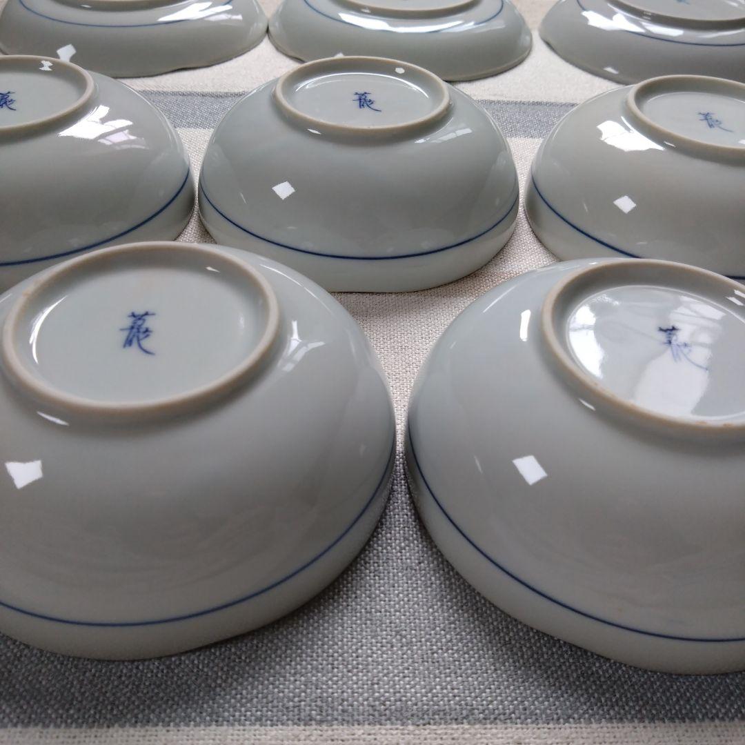 【おまとめセール品】昭和レトロ 鬼灯柄 草花柄 11枚 陶磁器