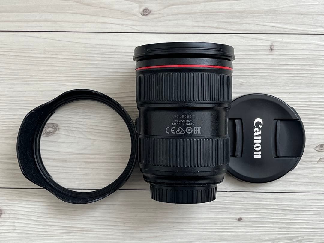 美品！Canon EF 24-70mm f/2.8L USM ズームレンズ　箱付