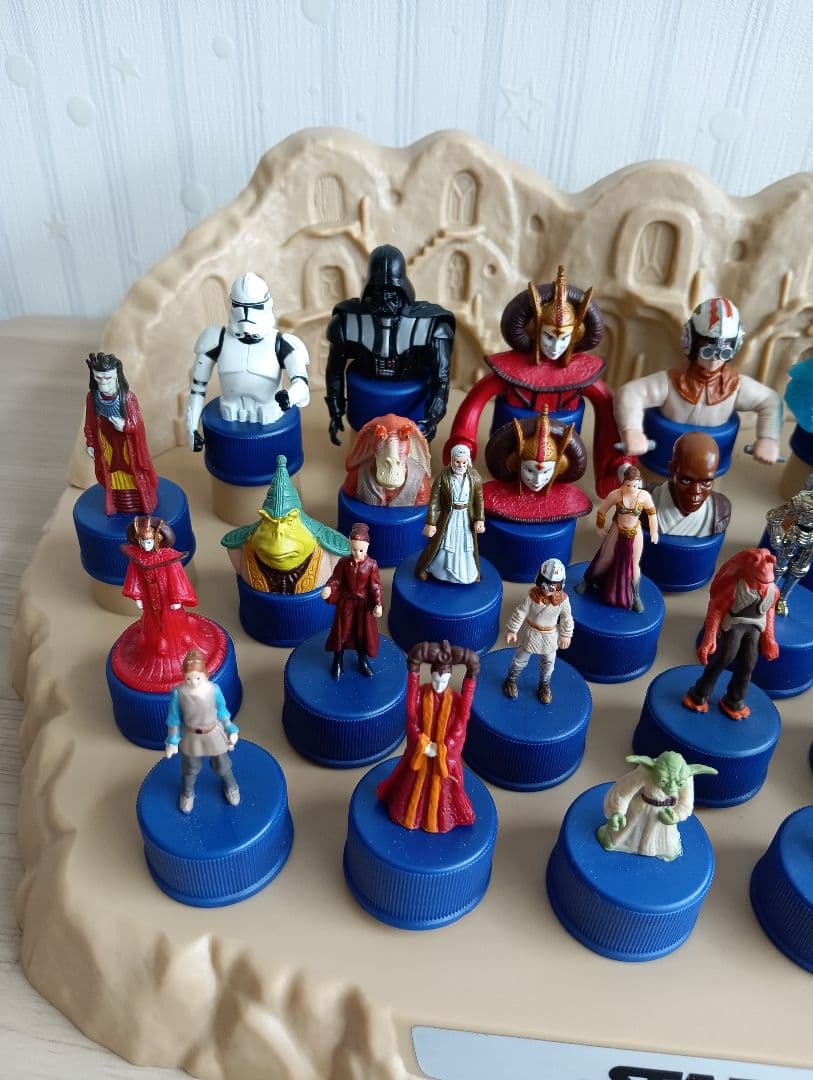 スターウォーズ エピソード1 PEPSI ボトルキャップ フィギュア セット