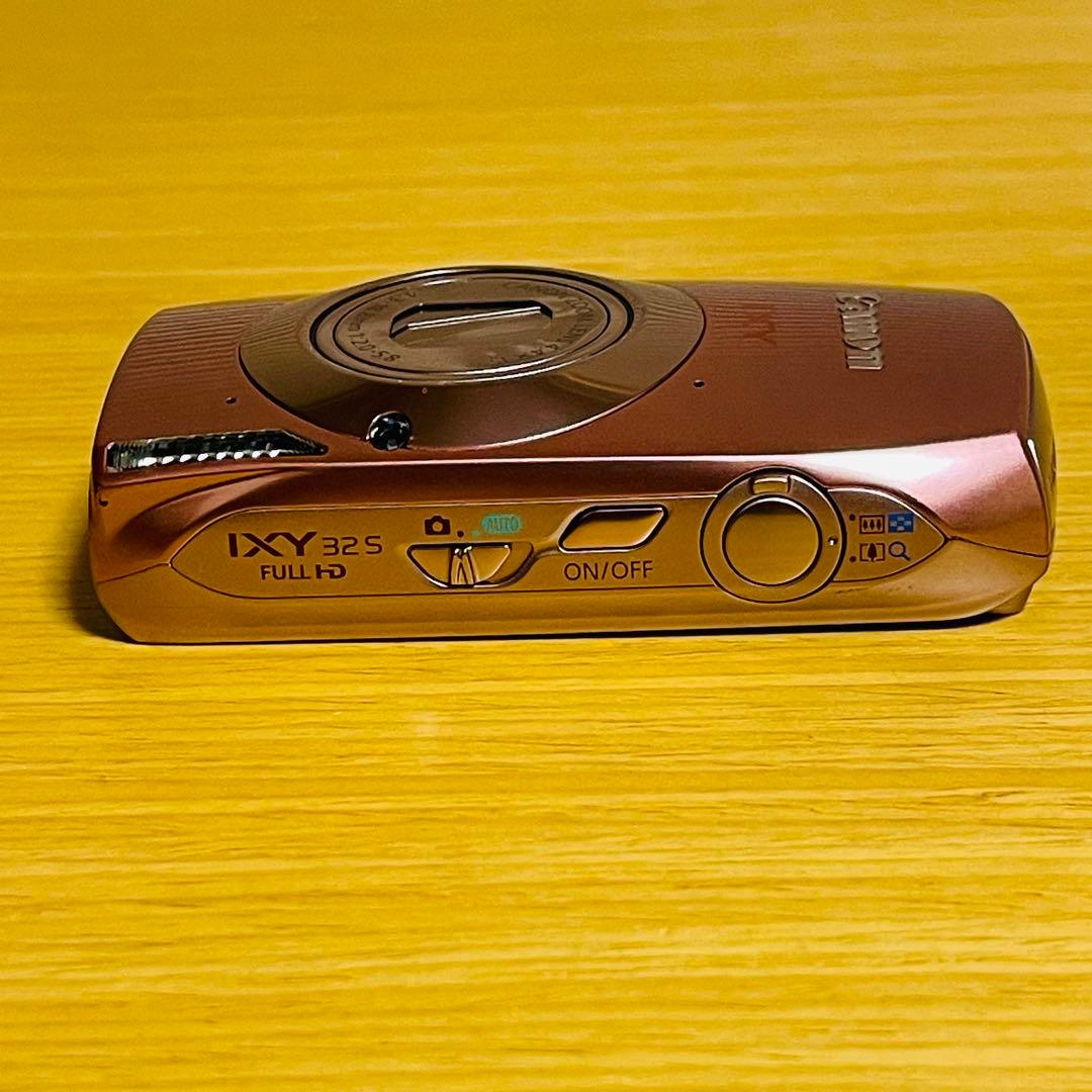 【美品】Canon IXY 32S コンパクトデジタルカメラ コンデジ ピンク