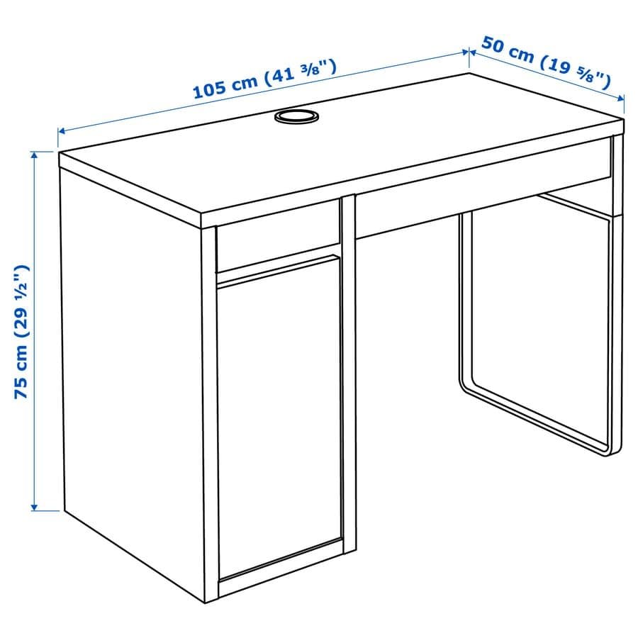 2025年5月購入 IKEA MICKEデスク 収納大容量
