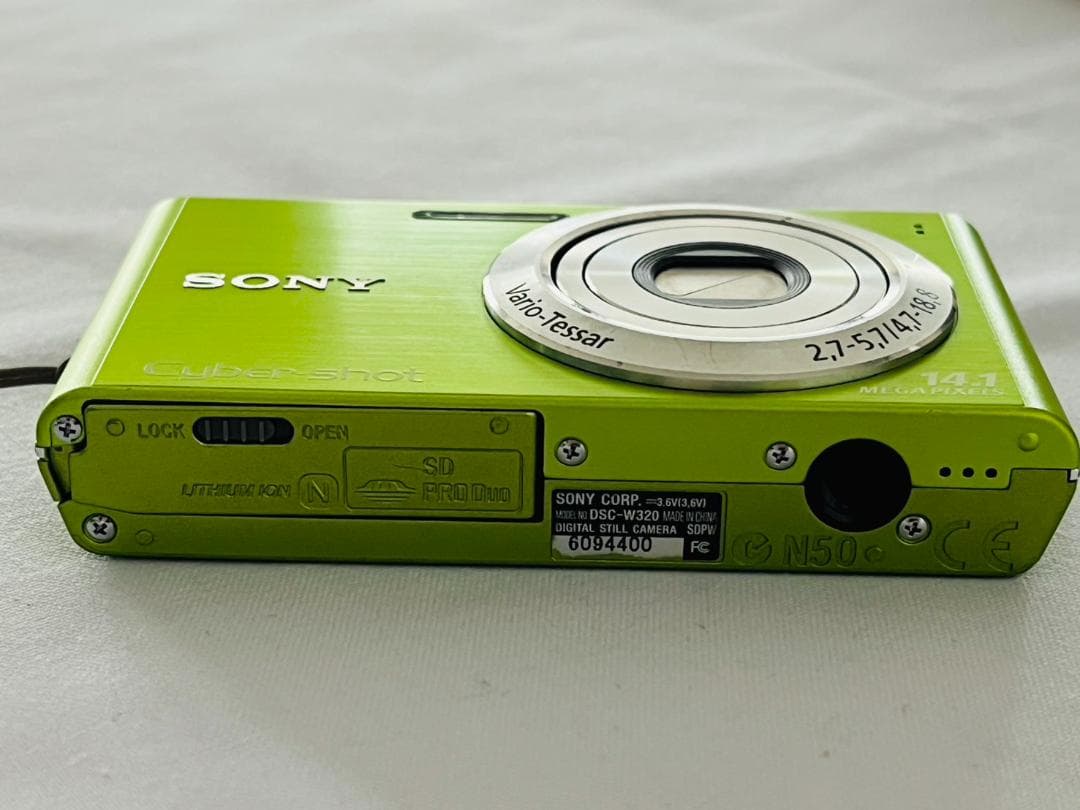 ◆SONY Cybershot DSC-W320 デジタルカメラ 動作確認済み