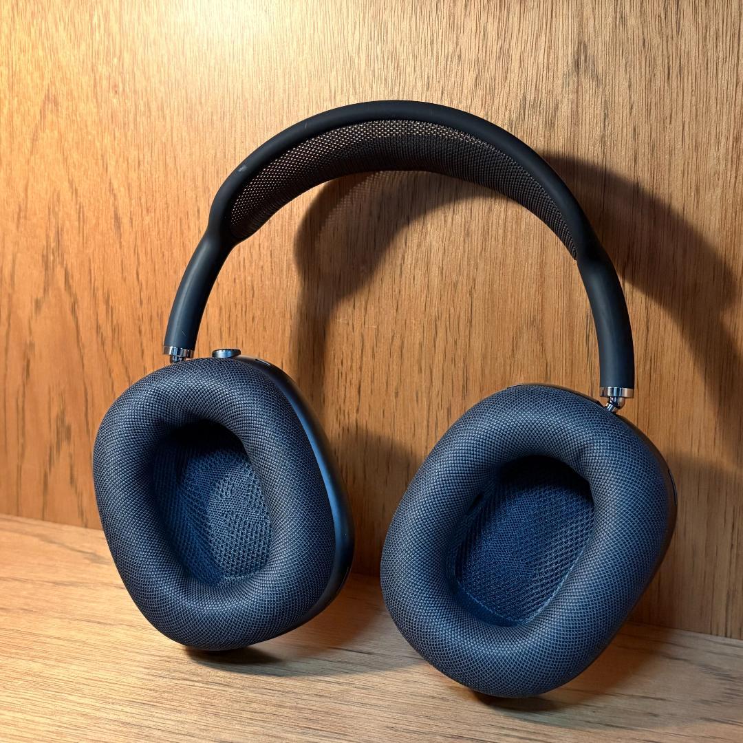 AirPods Max スペースグレイ 保護ケース・クッション付 完備品