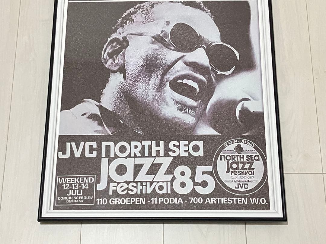 【額縁付き】JVC NorthSeaJazzFestival A2 ポスター