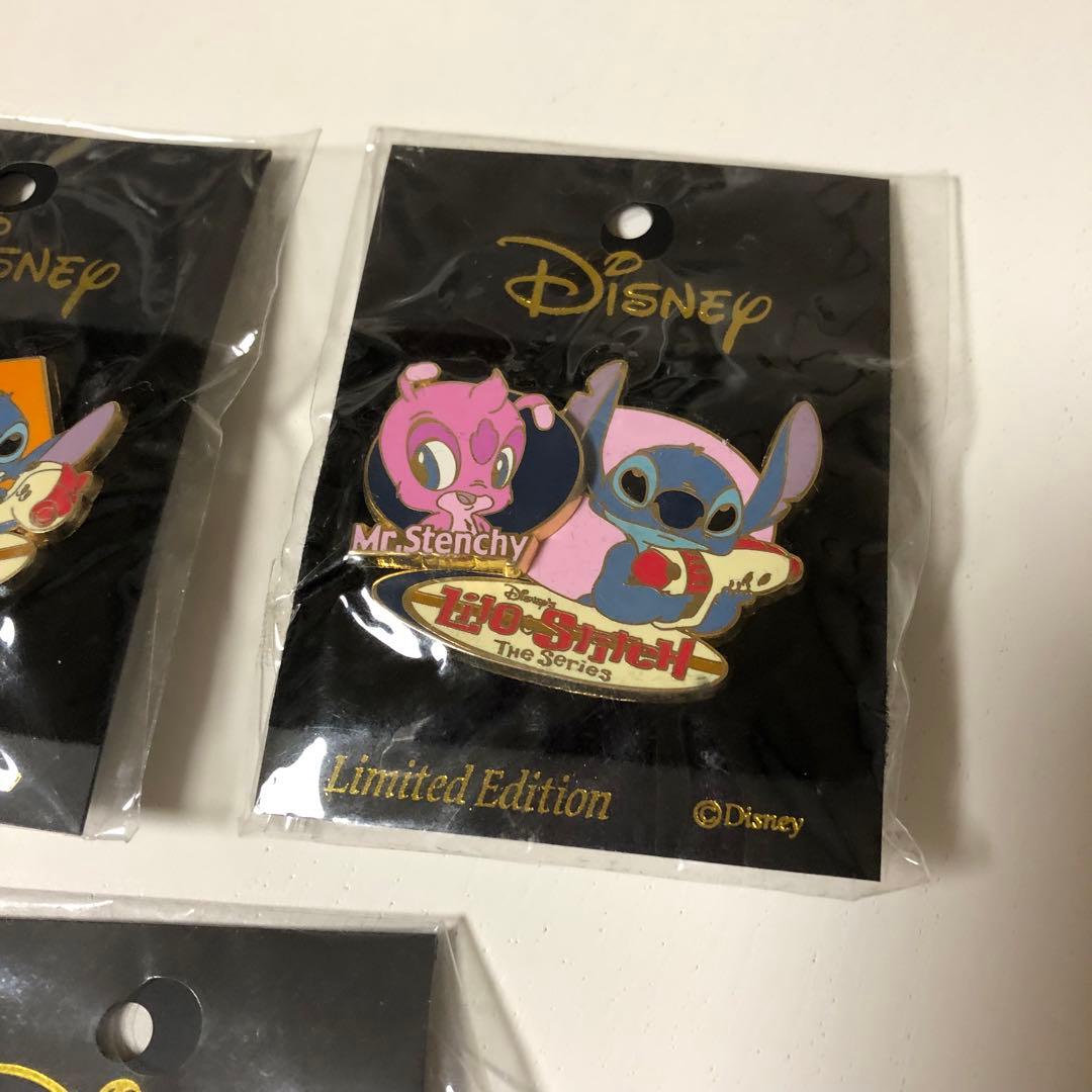 ディズニー リロ＆スティッチ 限定ピンバッジ 5種類コンプリートセット