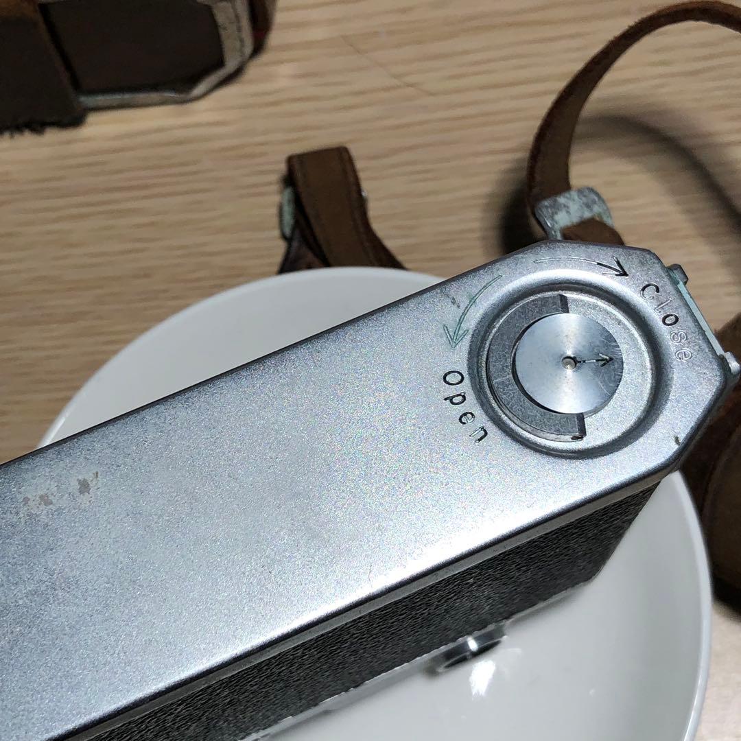 ケース付　Canon Ⅱ S型 ？　フィルムカメラ