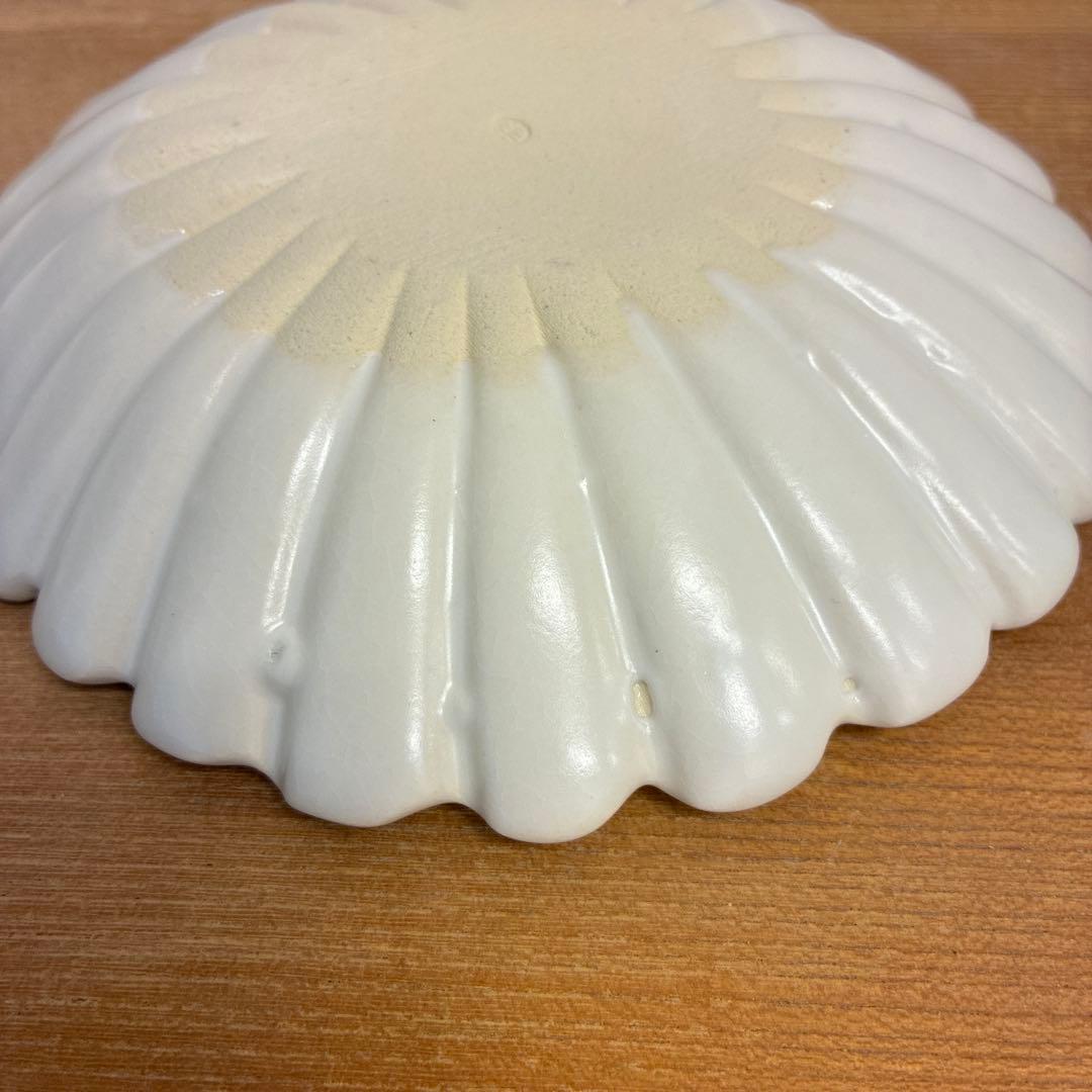 mikuuuuu☆新品　陶器　陶芸作家　輪花皿9枚　554
