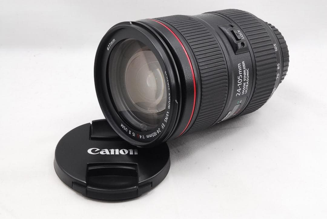 美品 Canon キヤノン EF 24-105mm F4L ISⅡUSM 662