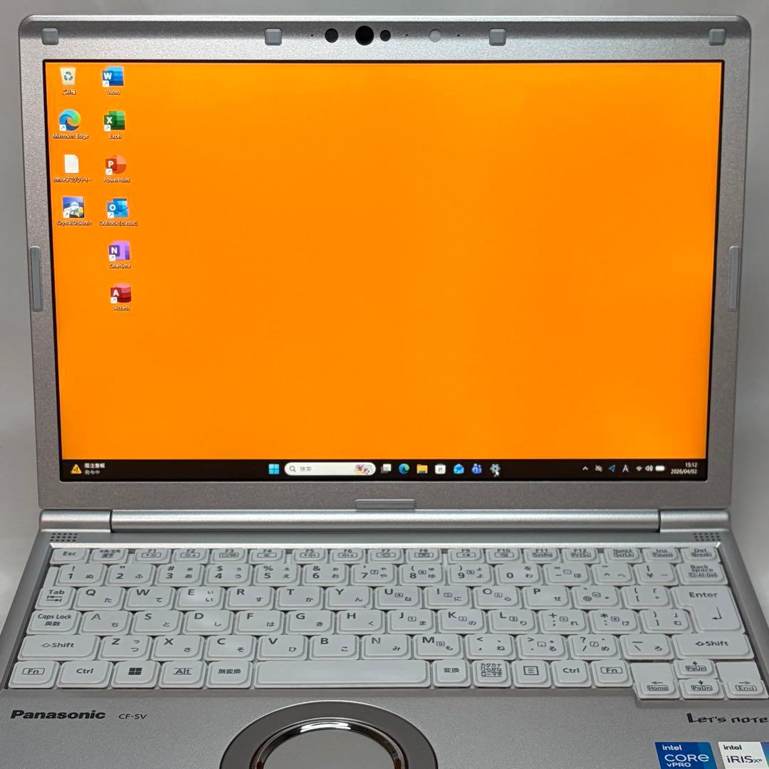美品 LTE搭載 Let's note SV1 11世代 i5 16GB 256