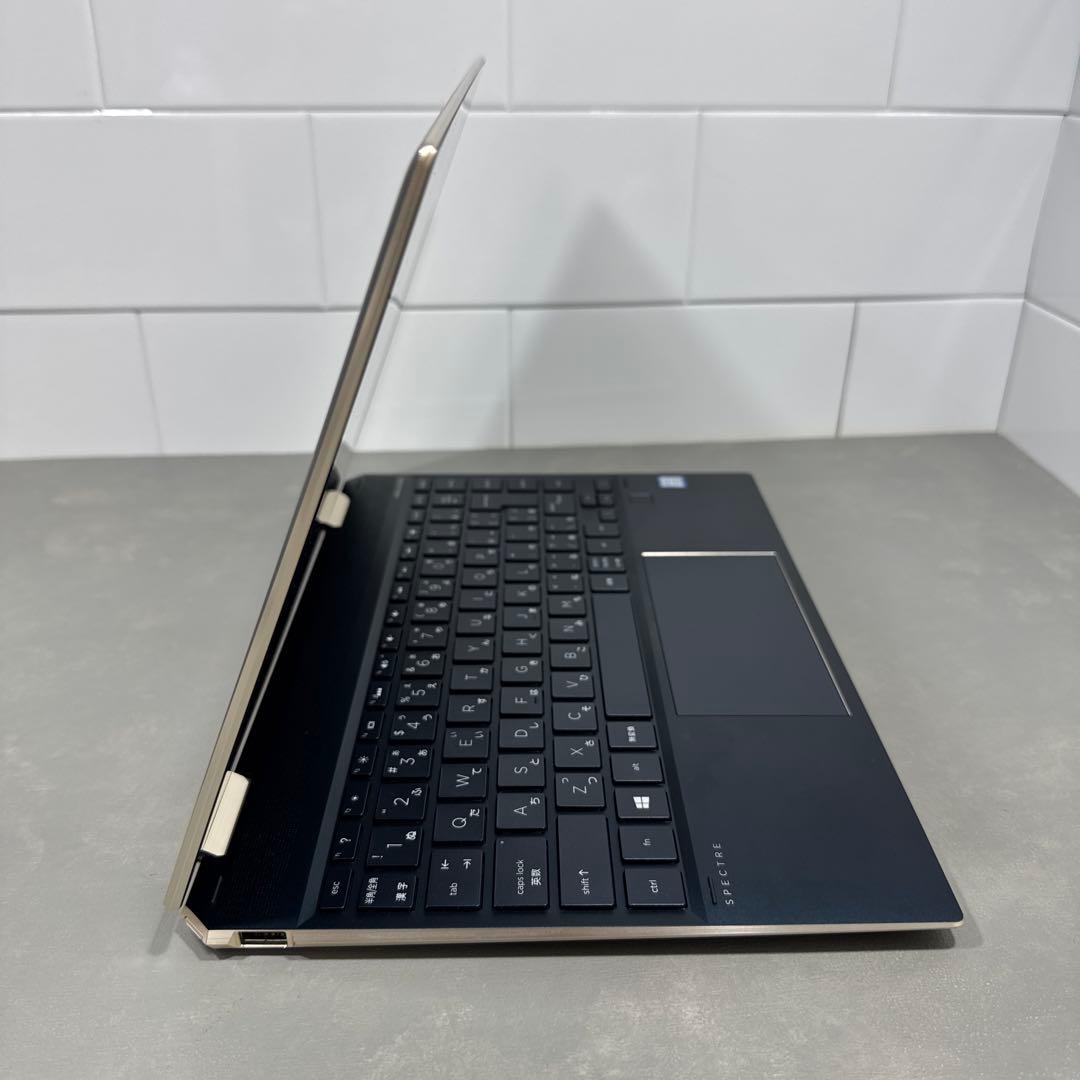 【極上】HPSpectreポセイドンブル☘8世代i7メモリ16NVMe1TB