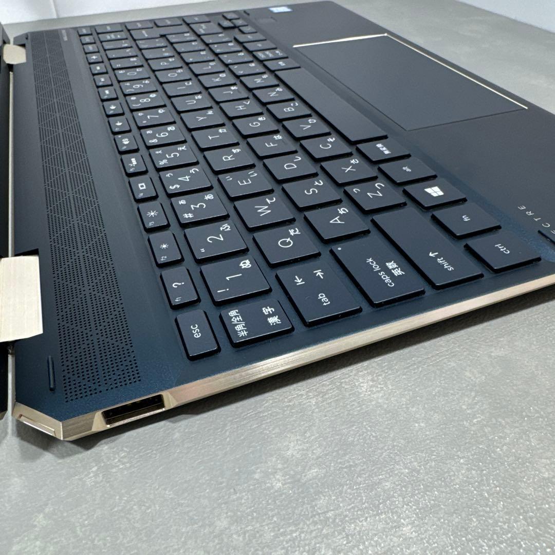 【極上】HPSpectreポセイドンブル☘8世代i7メモリ16NVMe1TB