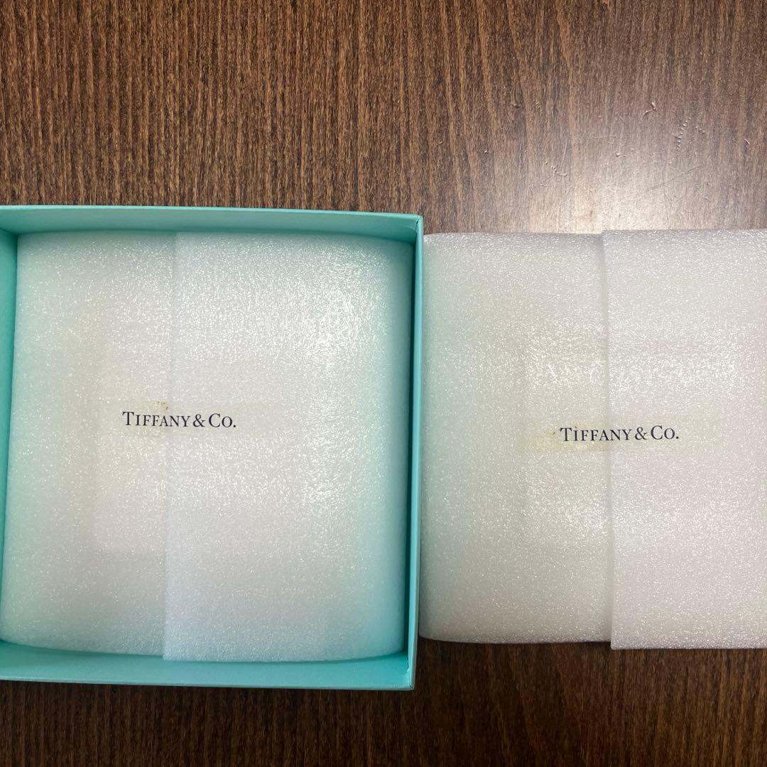 Tiffany & Co. リボンデザイン皿【新品2枚セット】