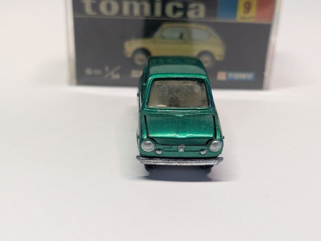 トミカ 9 スバル r2 アイボリーシート 黒箱 日本製 箱おまけ