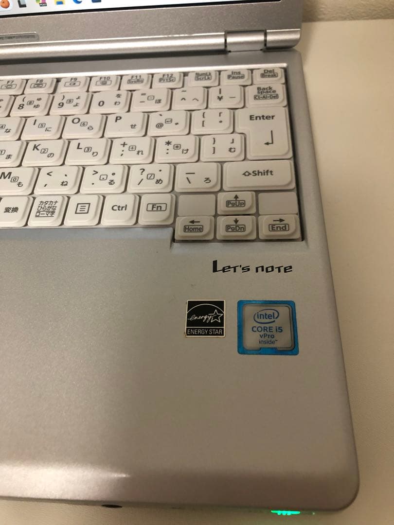 Let's note CF-SZ5 i5第6世代SSD バッテリー：11時間超④