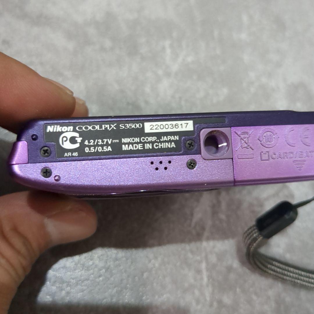 ジャンク　ニコン Nikon COOLPIX S3500