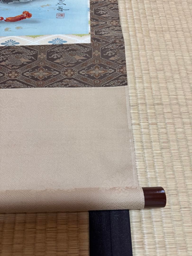 掛け軸　兜