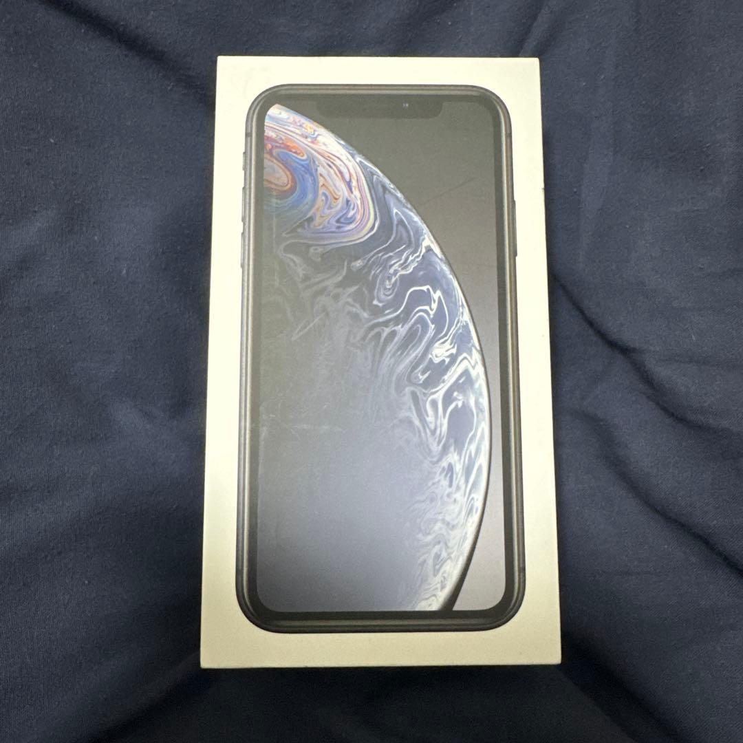 iPhone XR 64GBブラック 本体 箱付き