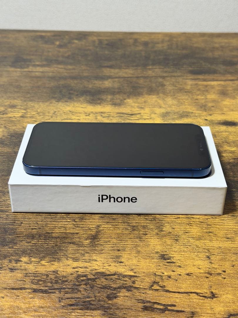 初期化&動作確認済　iPhone 12 256GB ブルー　Apple 備品付き