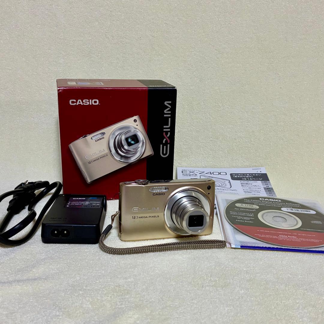 CASIO EXILIM EX-Z400 コンパクトデジタルカメラ。