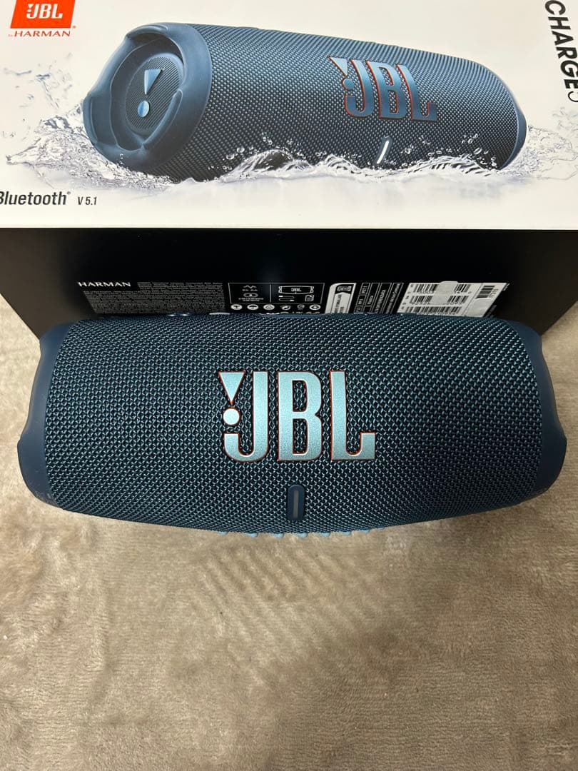JBL Charge 5 ワイヤレススピーカー ダークブルー