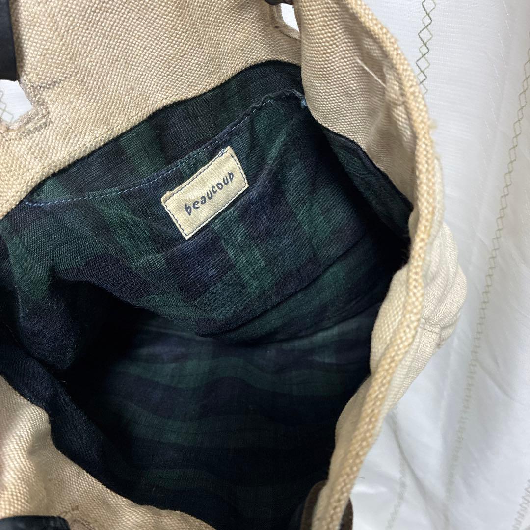 布バッグ　中古　beauboup 伊藤浩史