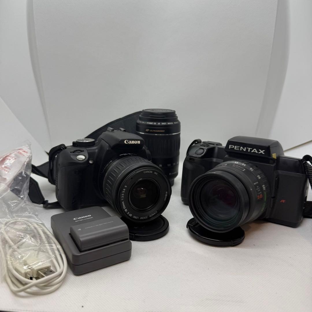 Canon一眼レフカメラ/PENTAX 一眼レフカメラセット