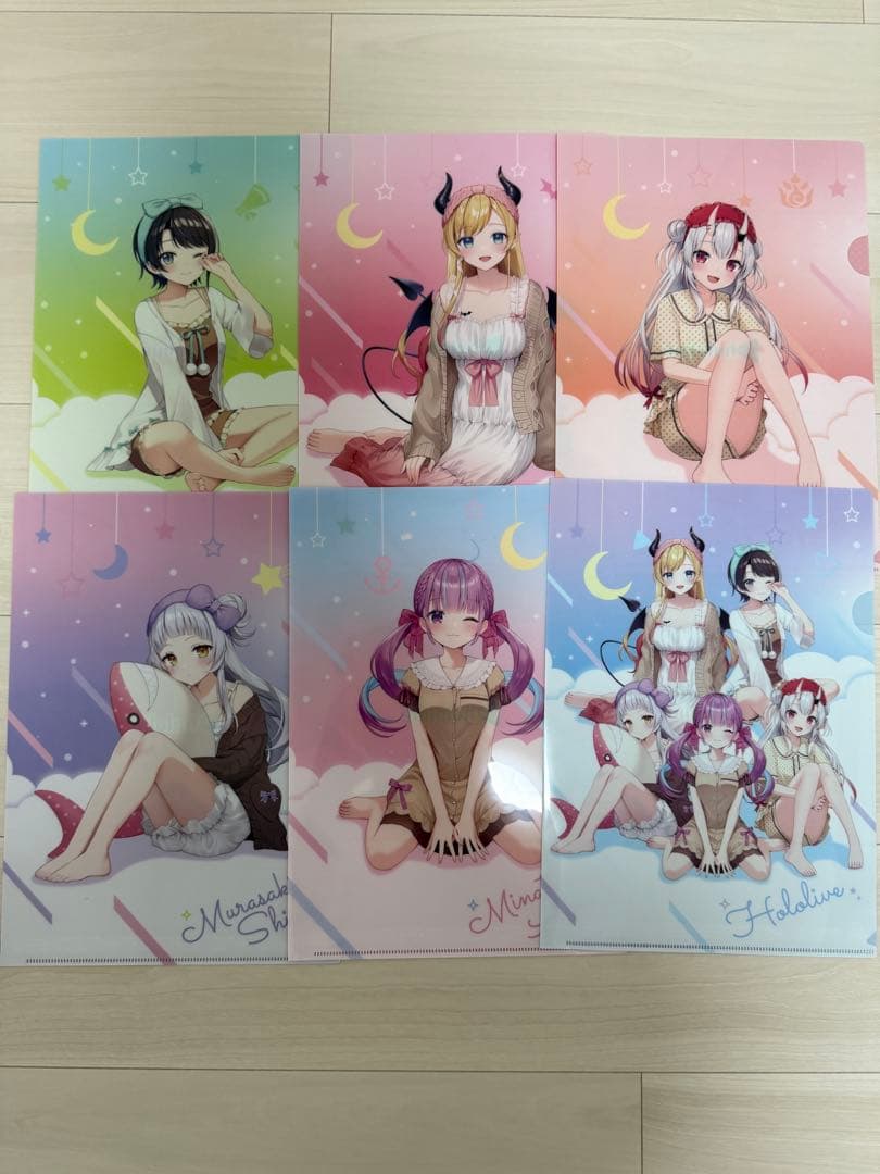 あ*る様 ホロライブ　クリアファイル　まとめ売り　星街すいせい　宝鐘マリン　白上