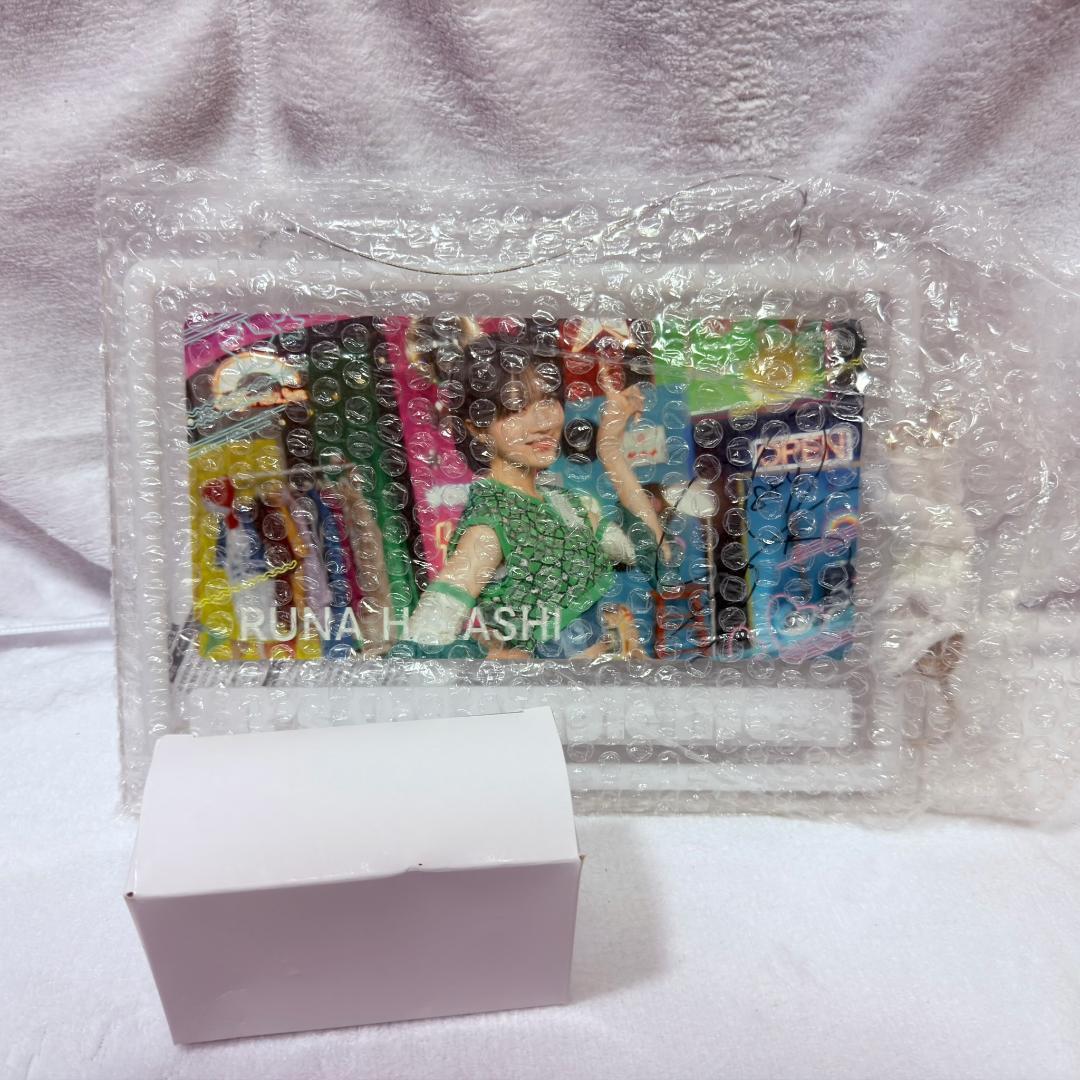 乃木坂46　LEDフォトフレーム　林瑠奈　サイン入り