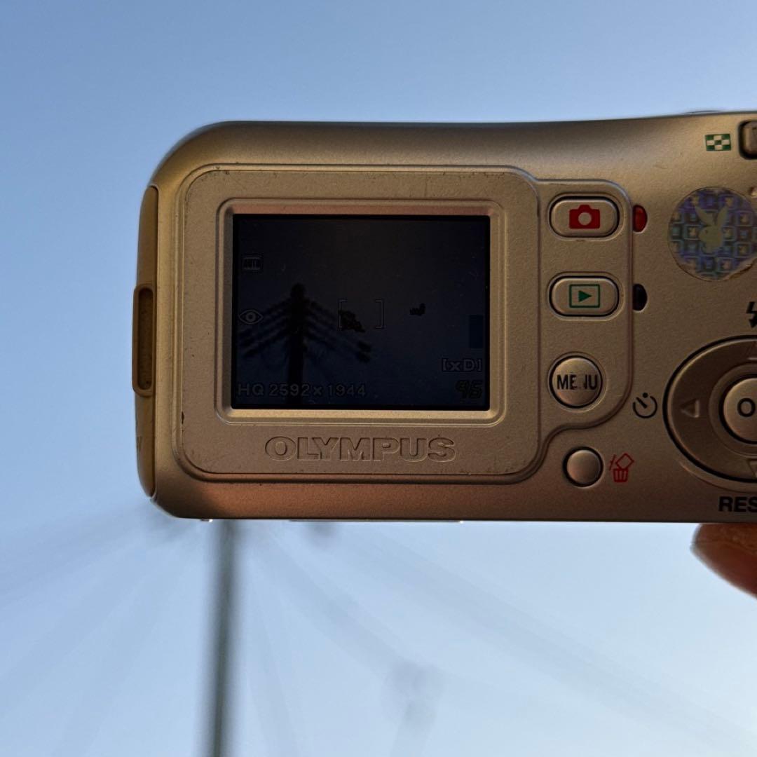 ☆動作OK OLYMPUS C-180 xDピクチャーカード付き 乾電池式