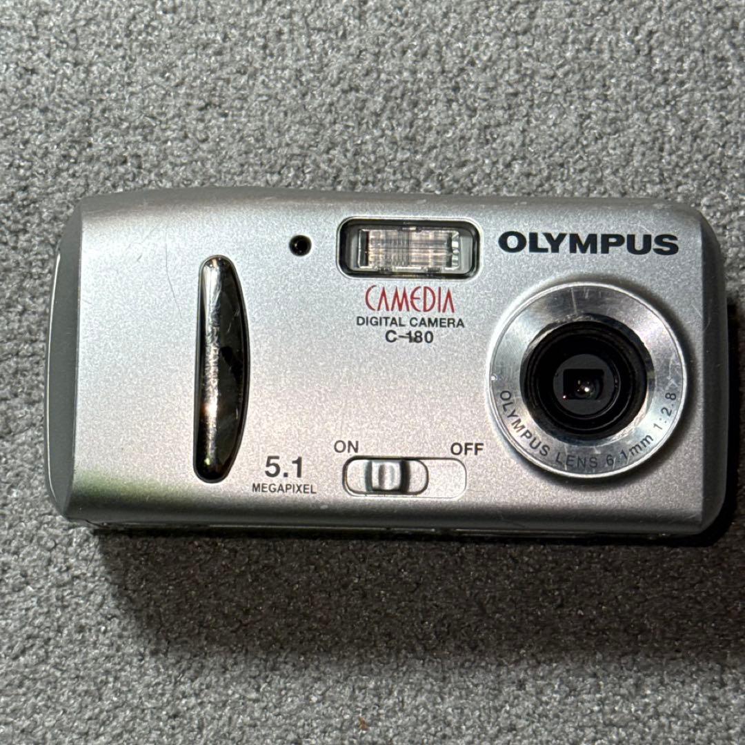 ☆動作OK OLYMPUS C-180 xDピクチャーカード付き 乾電池式