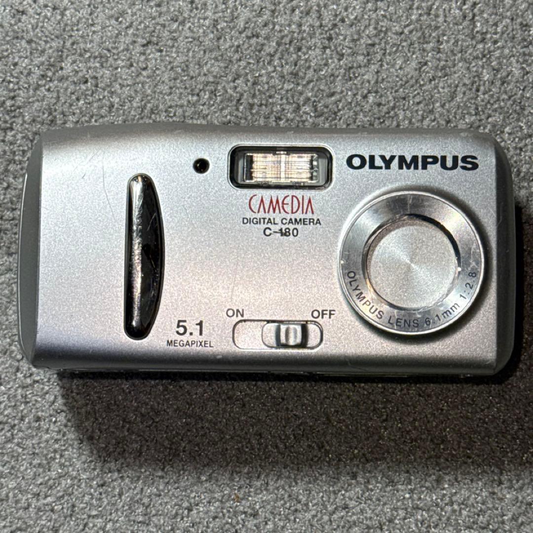 ☆動作OK OLYMPUS C-180 xDピクチャーカード付き 乾電池式