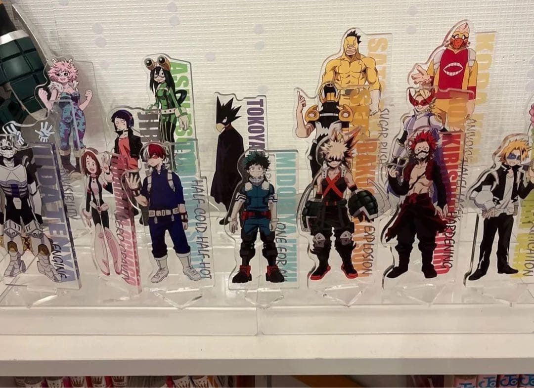 アニメキャラクターグッズまとめ
