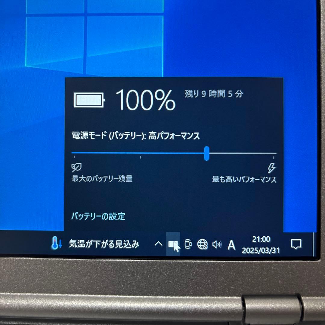 Windowsノート本体 CF-SZ6RDYVS Panasonic Let's note